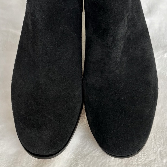 KATE SPADE Blaire Black Suede Leather Heeled Bootie--NEW--6.5 - Picture 9 of 16